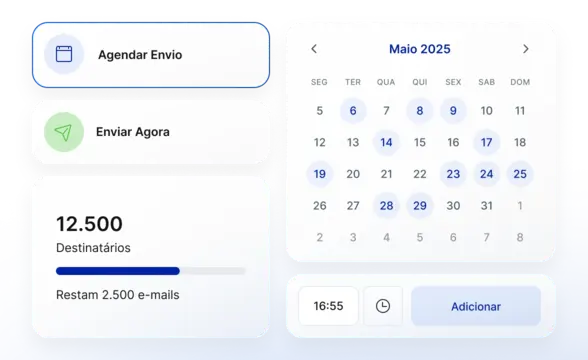 Agendamento e Envios Automáticos
