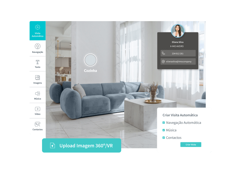 Visitas Virtuais X-IMO CRM