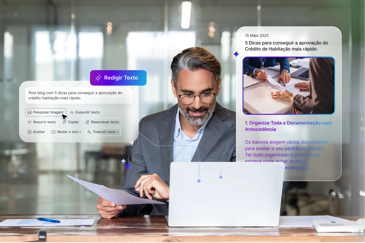 A Inteligência Artificial ao serviço da mediação imobiliária