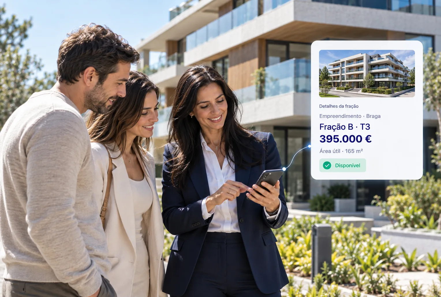 O trabalho imobiliário acontece sobretudo fora do escritório 0